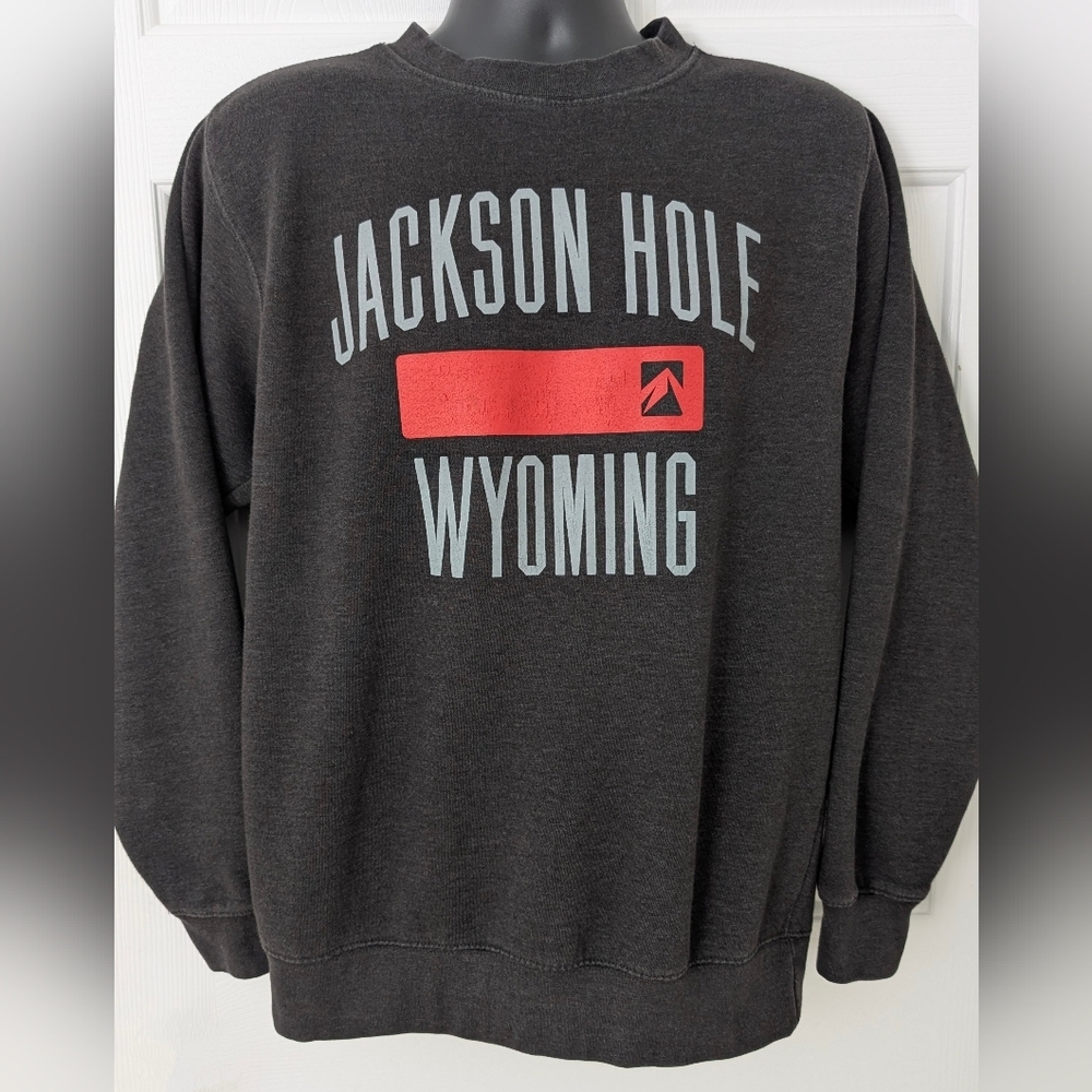 Jackson Hole Wyoming Sweatshirt Men's Medium Outfitter Trading Co.